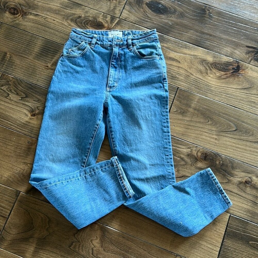 Rolla’s “dusters” High rise slim jeans | size 26 waist / Aussie 8